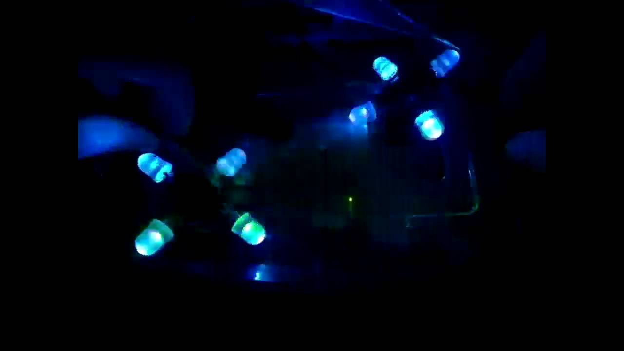 RGB LED Winamp Visualization - Final Version - YouTube