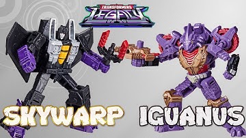 Transformers Legacy IGUANUS and SKYWARP | Video Review