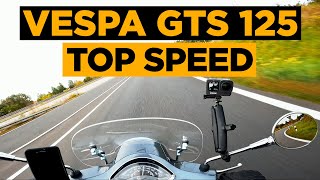 Vespa Gts 125 | 2021 top speed