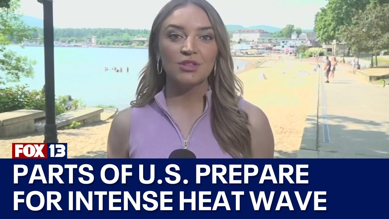 Parts of US prepare for intense heat wave - YouTube
