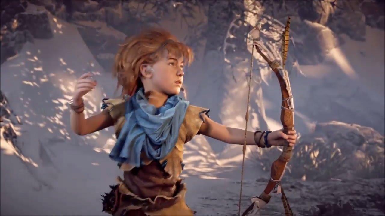 Aloy's Training | Horizon Zero Dawn | Clip [Ps4 Pro 1080p 60fps] - YouTube