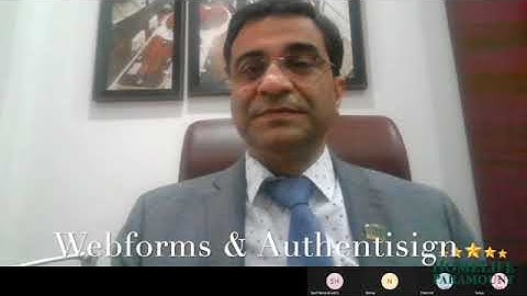 Webforms & Authentisign