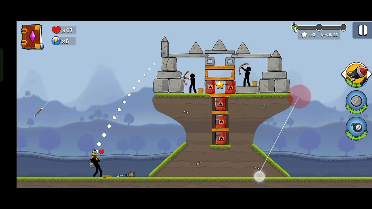 Boom Stick - Gameplay - Level 21  - 25 - Casual Azur Games 