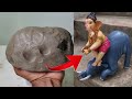 गणेश जी बनाने सीखें || Ganesh murti making 2025 || Eco Friendly Ganesha Making