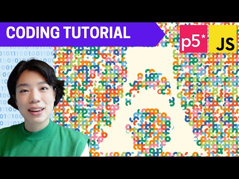 p5.js Coding Tutorial | Generative Typography (Arc Function)