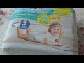 Lupilu Premium Diapers Soft &amp; Dry No. 5 Junior 11-16 kg 44 pcs Unboxing and Test