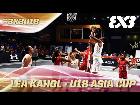 Skill Lea Kahol Saat Bertanding di Kejuaraan basket Fiba 3x3 Asia