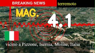 😱🚨 terremoto vicino a Pizzone, Isernia, Molise, Italia aggiornamenti in tempo reale oggi: un terremo screenshot 4