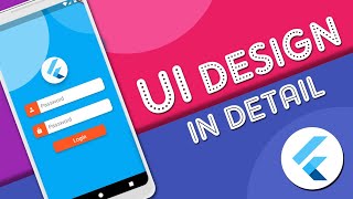 Flutter UI Design - Flutter Login Page Design | Flutter UI Design Tutorial for Beginners