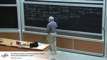 Vitaly Bergelson: Mutually enriching connections between ergodic theory and combinatorics - part 7