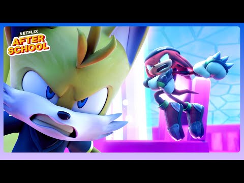 Nine's Endless Army! 🤖 Sonic Prime | Netflix After School