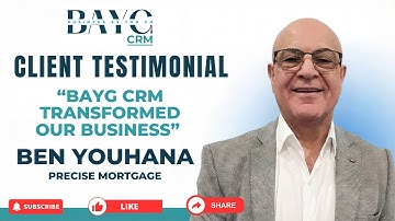 How BAYG CRM Transformed Ben Youhana’s Business  Client Testimonial