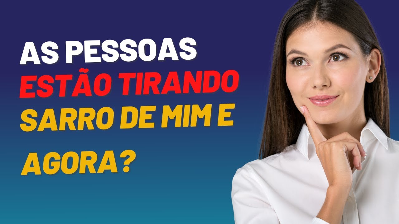 COMO AGIR COM AS PESSOAS QUE TIRAM SARRO POR VOCÊ SER DIFERENTE? - YouTube