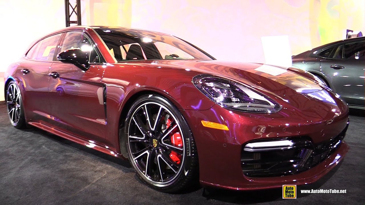 2018 Porsche Panamera Turbo Sport Turismo Exterior Interior Walkaround 2018 Detroit Auto Show