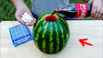 EXPERIMENT: Will Watermelon Explode ?