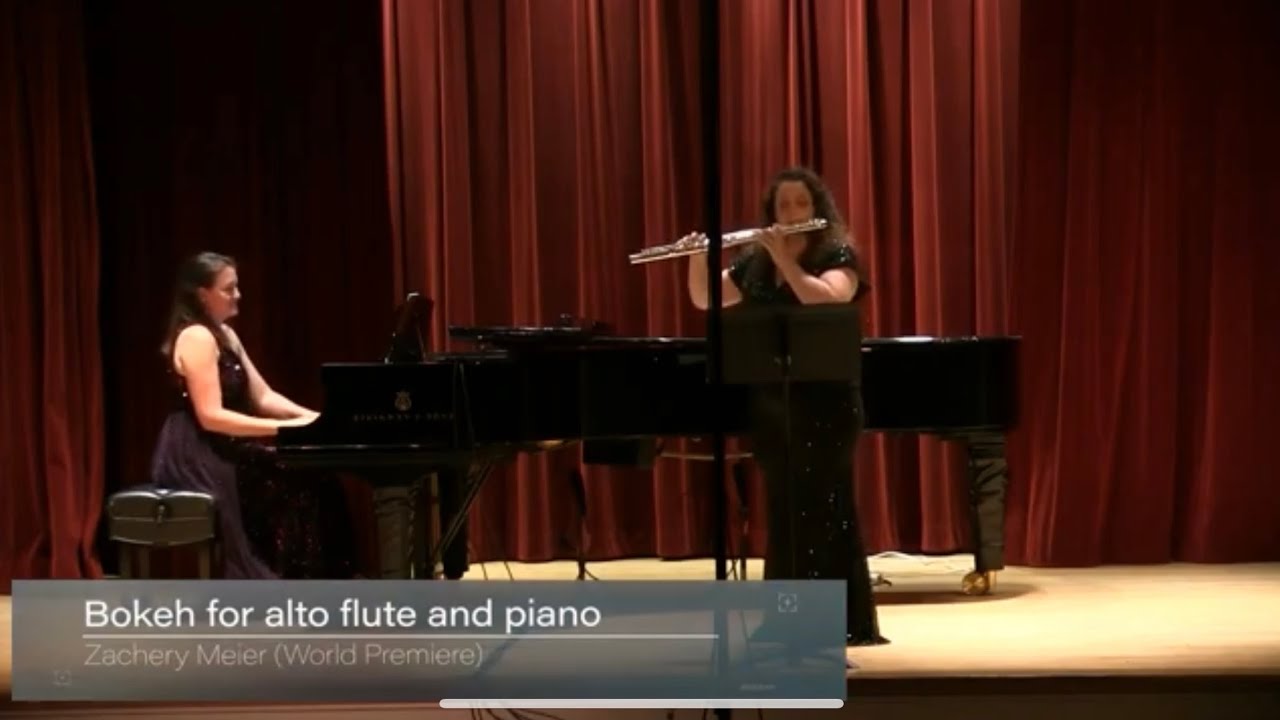 Bokeh for alto flute and piano (World Premiere)