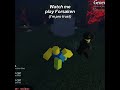 Am I good? #forsaken #roblox #fyp #shorts