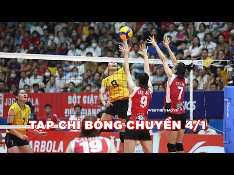 Video Tạp chí bóng chuyền 4/1: Sôi động thị trường chuyển... - youtube