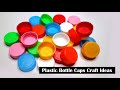 DIY Plastic Bottle Caps Craft Ideas | Ide kreatif tutup botol plastik bekas hiasan dinding