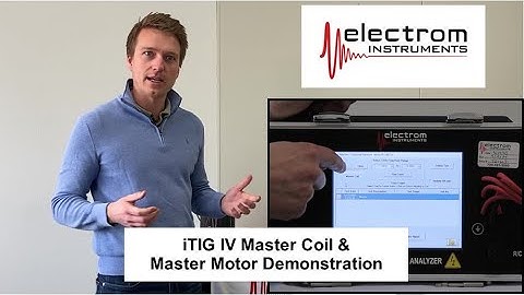 iTIG IV Master Coil and Master Motor Demonstration