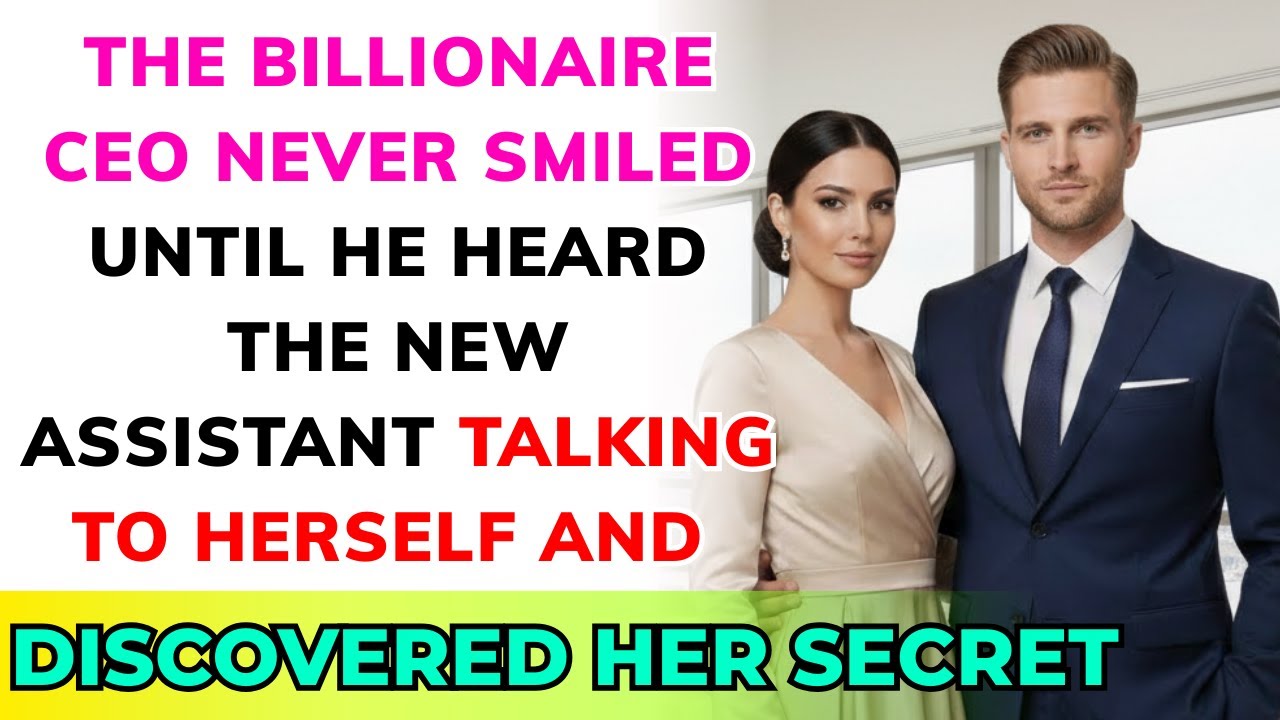 BILLIONAIRE NEVER SMILED…UNTIL HE HEARD THE ASSISTANT TALKING TO HERSELF AND DISCOVERED HER SECRET