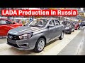 Lada production vesta niva 4x4 priora kalina largus granta  russian factory