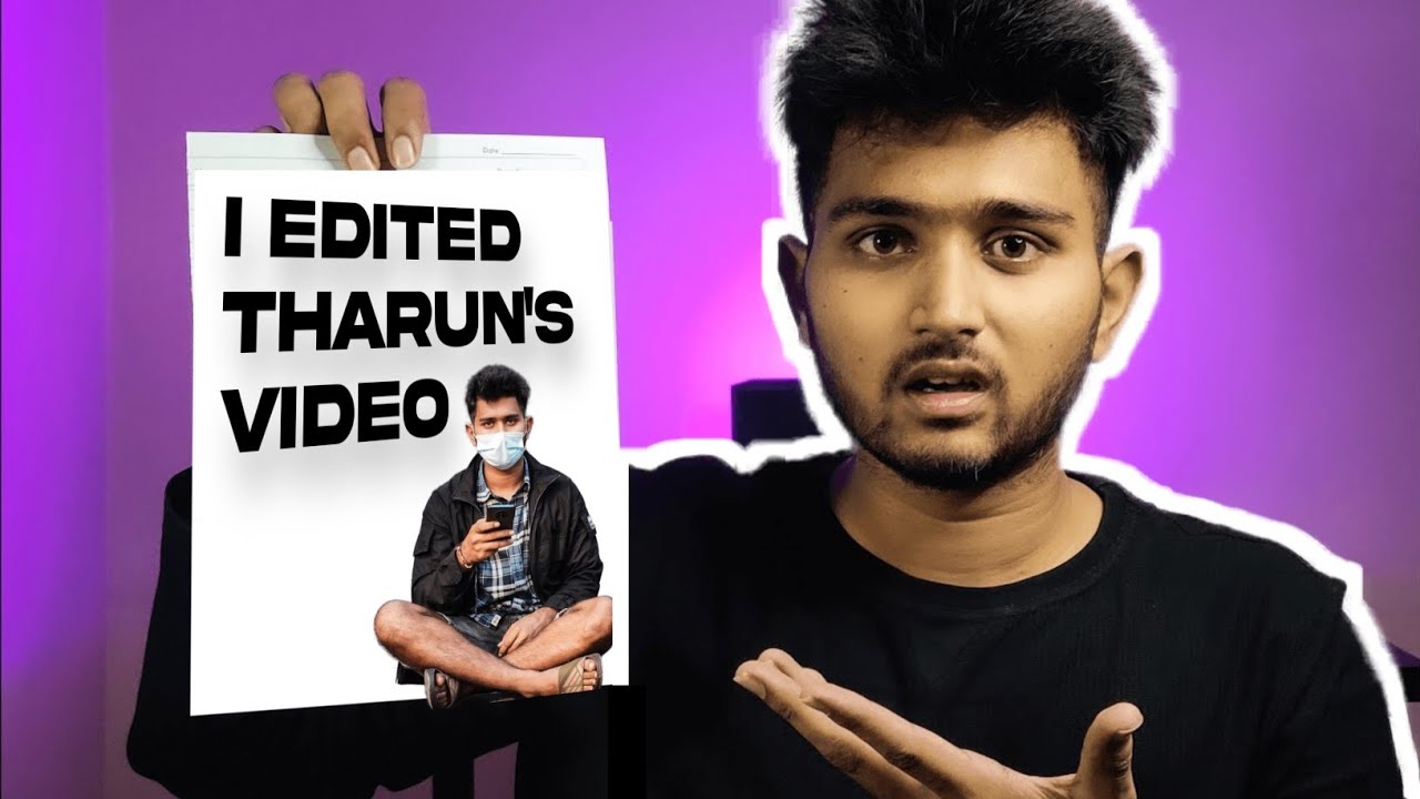 Will @TharunSpeaks Give Me Placement ? | Tharun Video Editing Course Assignment 3 EDITED