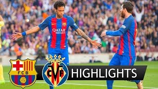 Barcelona vs villarreal 4 1 - highlights and goals la liga 06 may 2017
full hd 1080p by aq futbols. goals: 1-0 neymar jr 1-1 bakambu 2-1
lionel messi 3-1 lui...