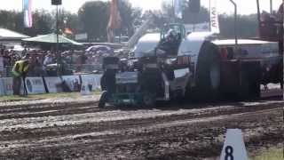 Tractor Pulling best of  Wild Rides and Fire 2012 (HD)