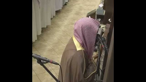 تلاوة عجيبه لشيخ محمد اللحيدان