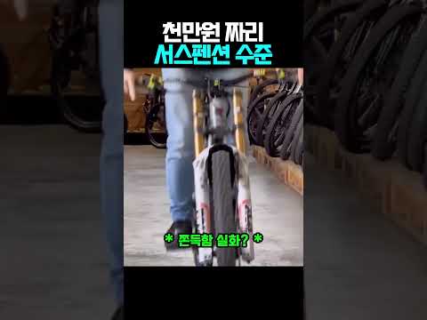 천만원 짜리서스펜션 수준#mtb