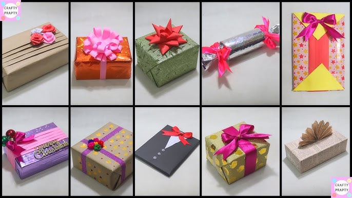 Gift Wrapping Ideas and Hacks 