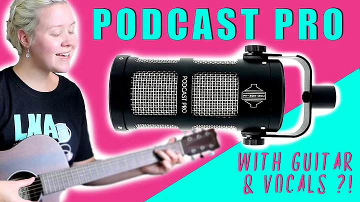 Unboxing Podcast Pro By Sontronics • Testing Dynamic Microphone With Acoustic Guitar & Vocals