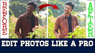 How I Edit My Photos | Editing Tutorial | mens fashion in TELUGU | The Fashion Verge screenshot 4