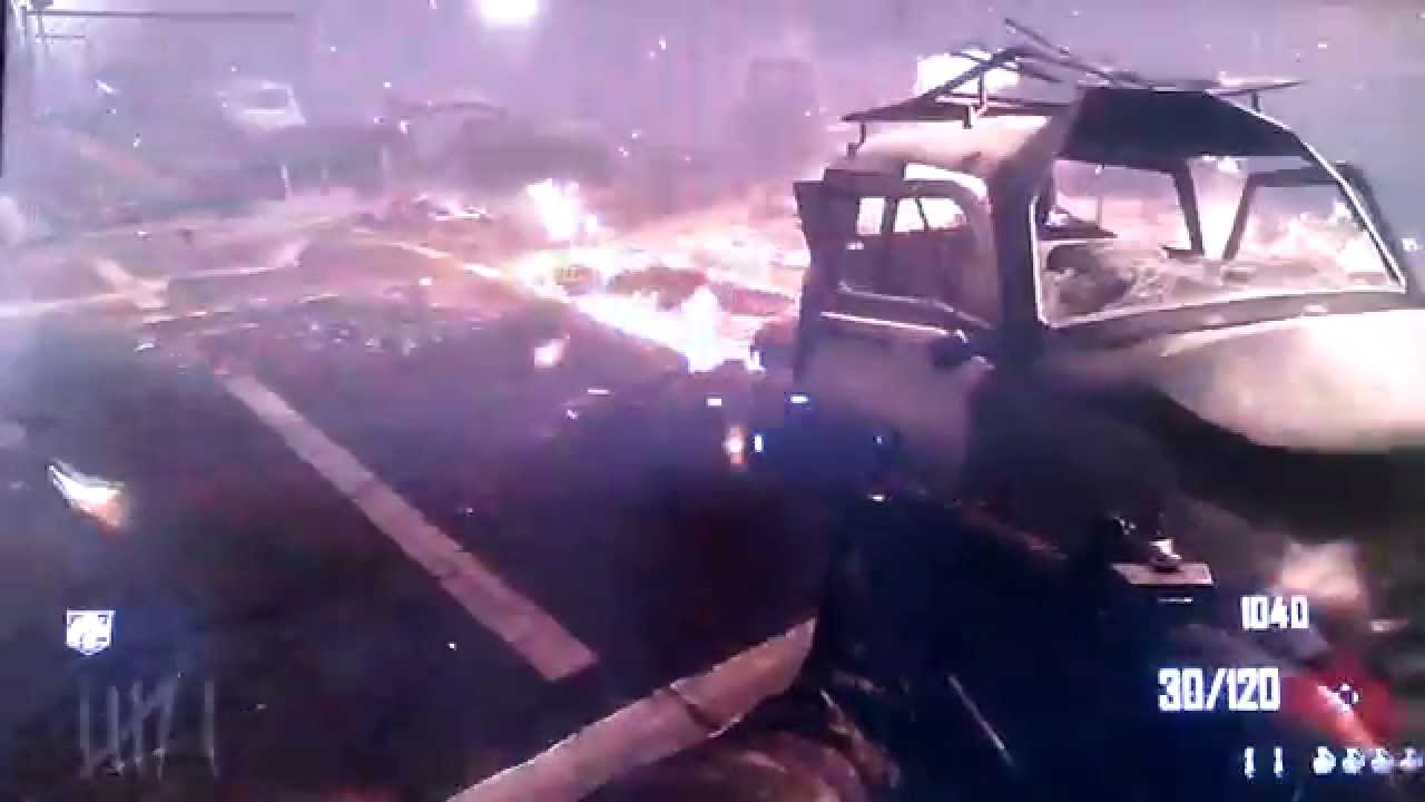 Cod bo2 Wii u zombies green run ville solo - YouTube