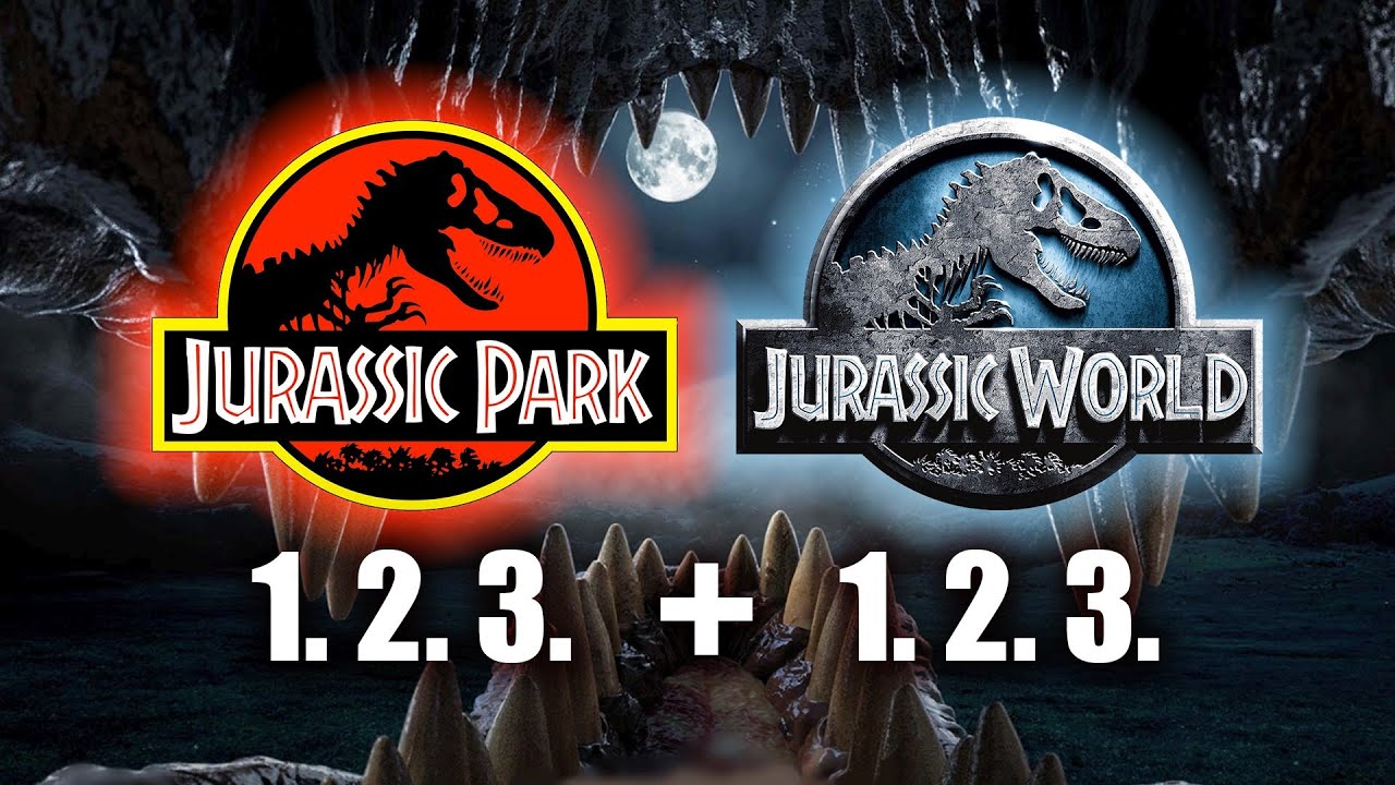 JURASSIC Park és JURASSIC World trilógia LEDARÁLVA (giga epizód)