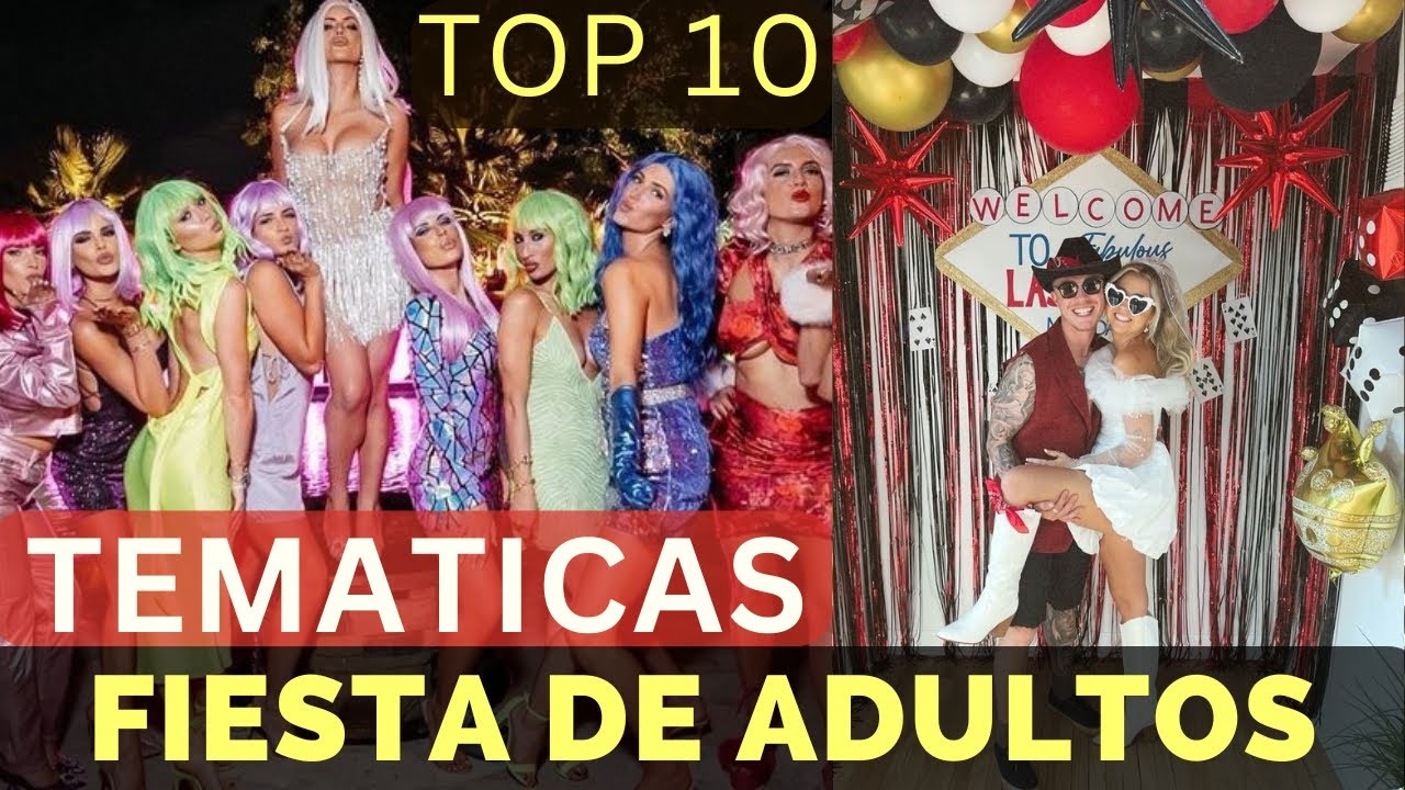 Top 10 Ideas de Decoración para Fiestas de Adultos