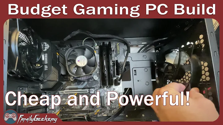 Building a Gaming PC on a Budget - i7 8700 - 16gb - GTX 1060!