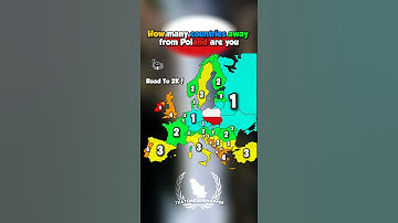 How many countries away from Poland are you?#europe #mapguide #globalmapper #map #geoportal #mapping