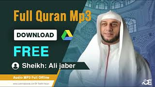 sheikh ali jaber Quran recitation, mp3 zip Files free Download screenshot 4