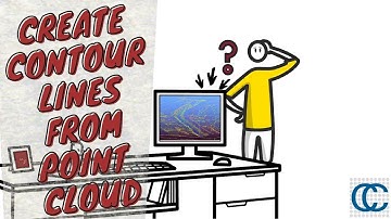 Generate Contour Lines From Point Cloud in CloudCompare | Create Contour Lines - CloudCompare