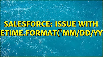 Salesforce: Issue with Datetime.format(