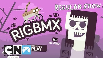 Regular Show | Let’s Play RIGBMX Gameplay | Cartoon Network