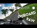 2009 DUCATI MONSTER 696 RAW ONBOARD | GOPRO HERO3+ | ZOOM H1