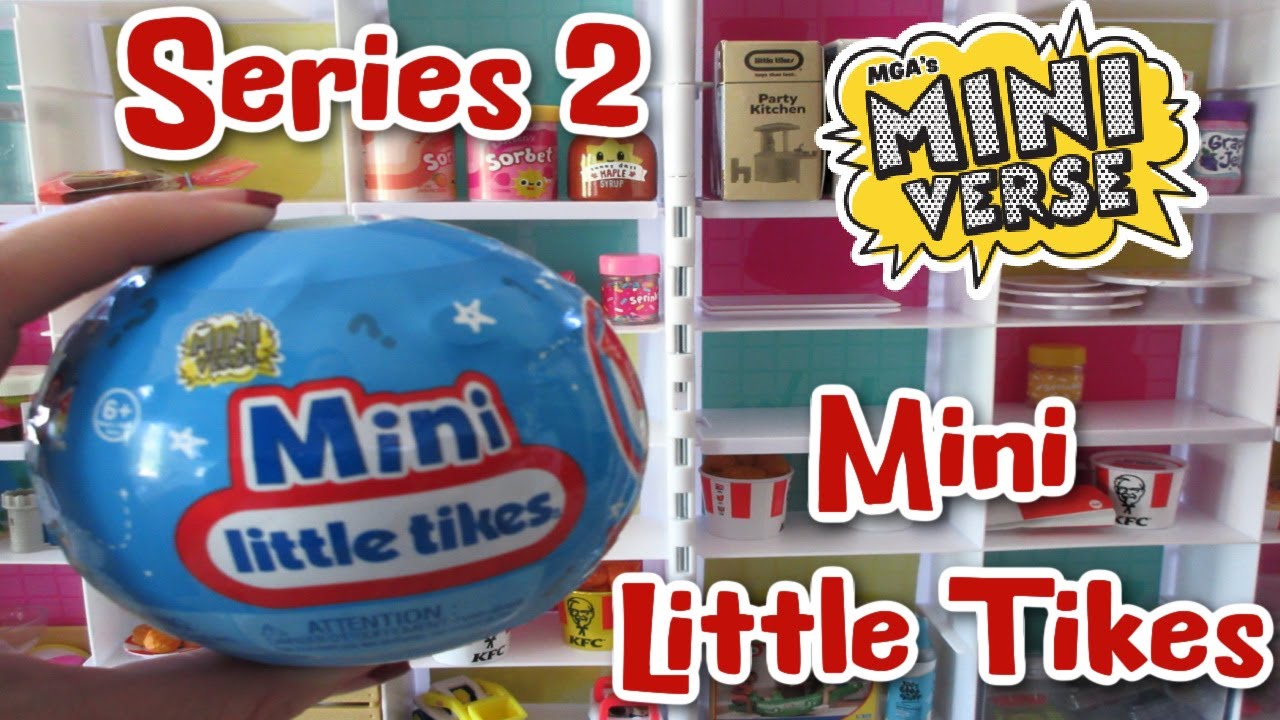 Opening Miniverse Mini Little Tikes Series 2! - YouTube