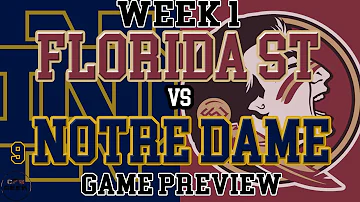 Florida State vs Notre Dame 2021 Week 1 Game Preview and Prediction