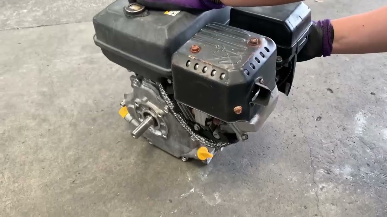 MITSUBISHI/三菱 ガソリンエンジン GB180 OHV 最大6.3馬力簡易動作確認 