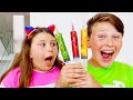 Adriana and Ali - smart DIY Ideas and Cool Tips for Parents! Funny Family Moments 육아 팁 및 재미있는 가족 순간