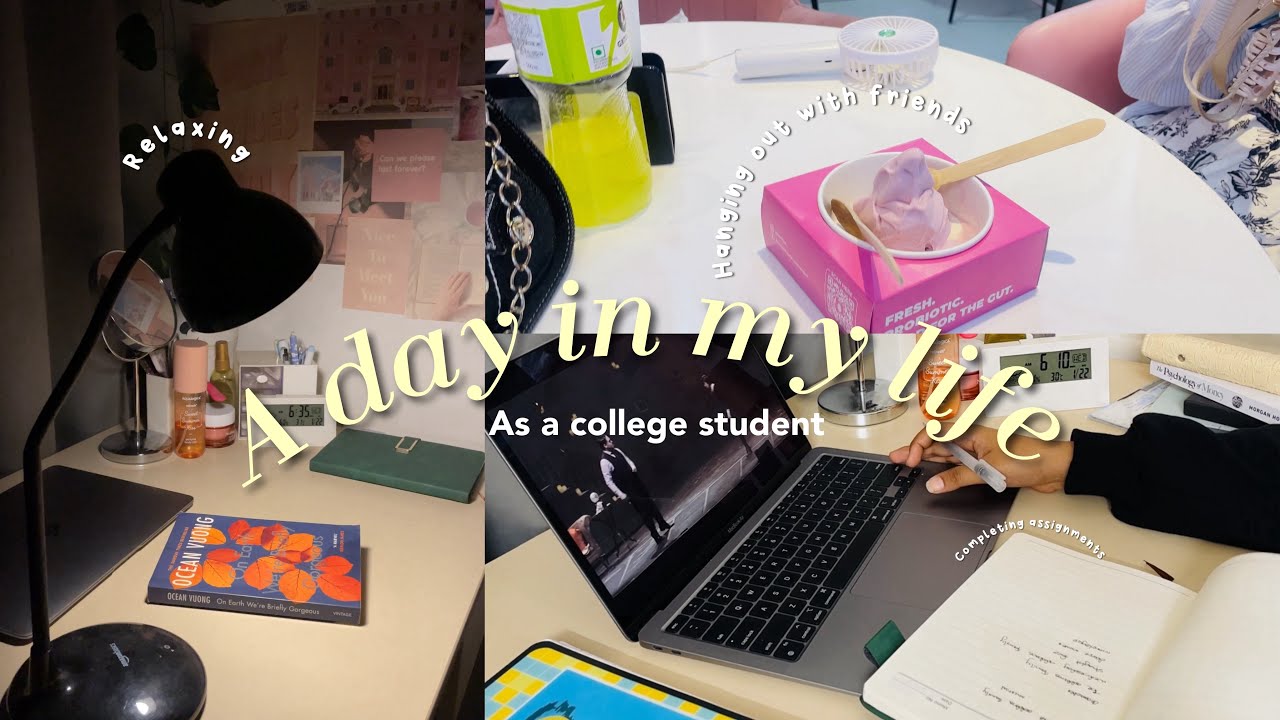 STUDY VLOG 🌧️ A day in my life as a college student - YouTube