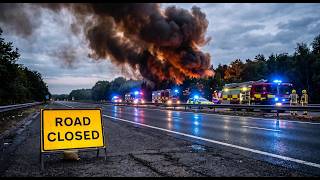Massive New Forest Fire Contained! A31 Closed as Firefighters Battle Flames